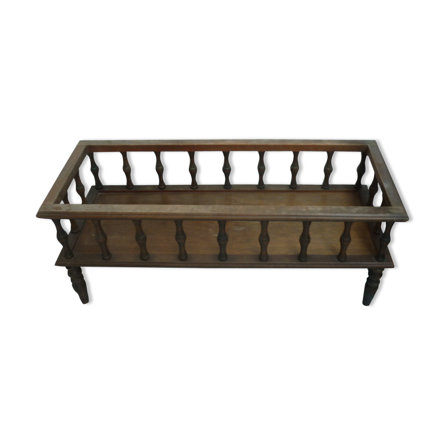 Jardinière d’intérieur en bois, années 70/80