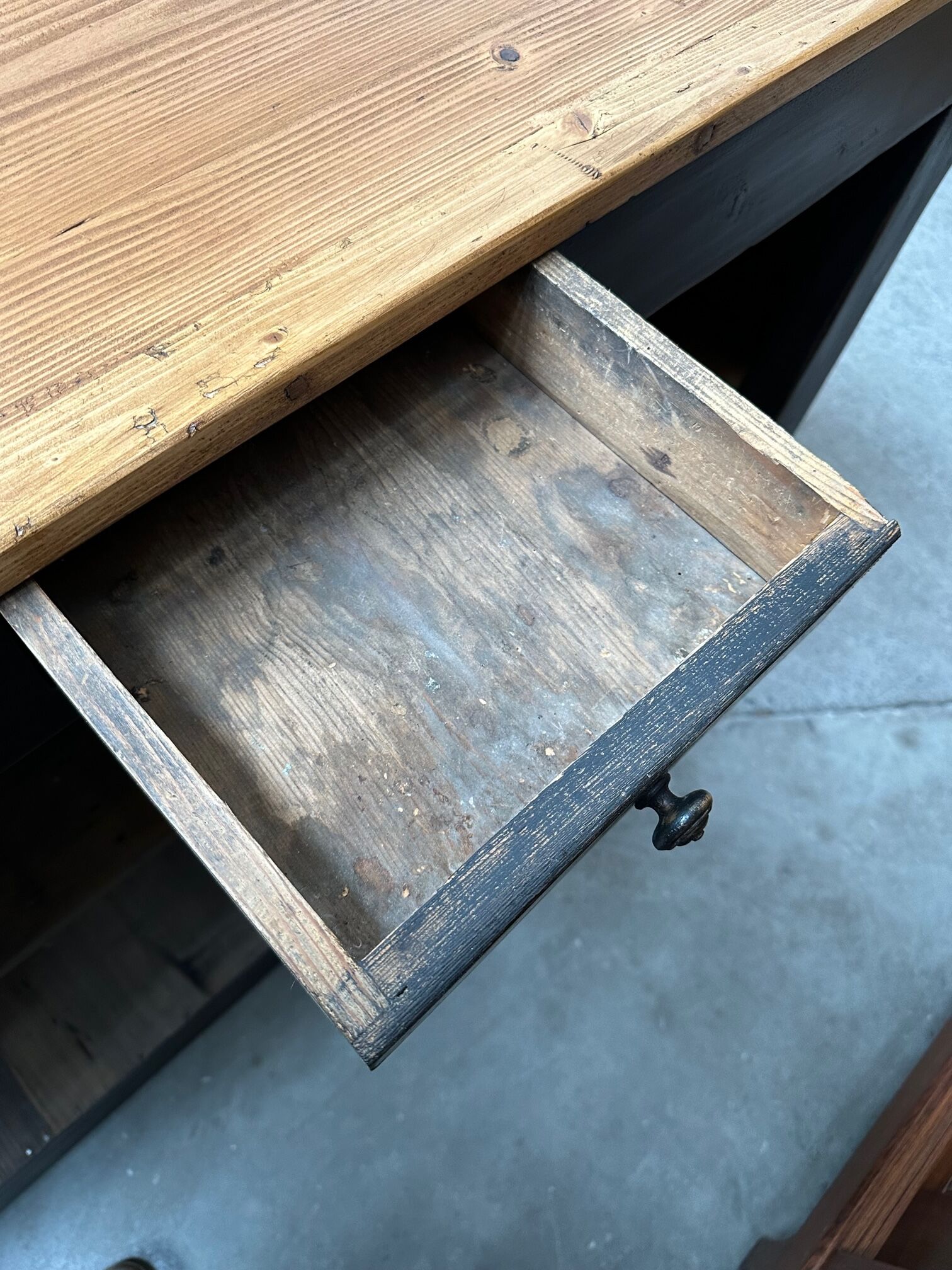 Oak farmhouse table