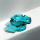 Mid Century Murano Ash Tray in Teal
