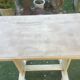 Old bistro table