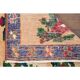 1970s Vintage Turkish Oushak Handmade Wool Cotton Orange Area Rug 102x155