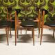 6 Vintage Unicorn Baumann Chairs 1960