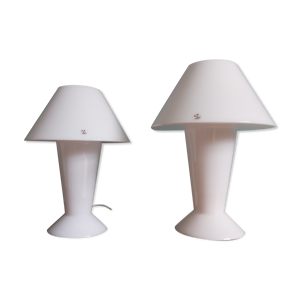 Paire de lampes champignon