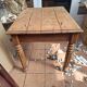 Rustic walnut table