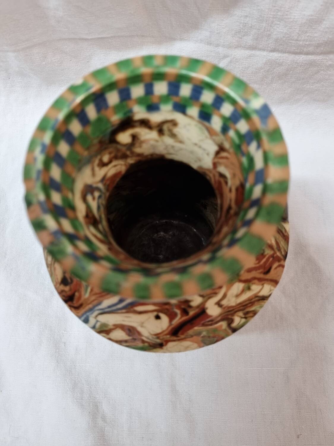 J.Gerbino mosaic vase from 1930