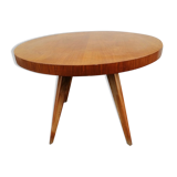 Round coffee table, beech, 1950