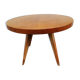 Round coffee table, beech, 1950