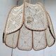 Rattan flower suspension and hook