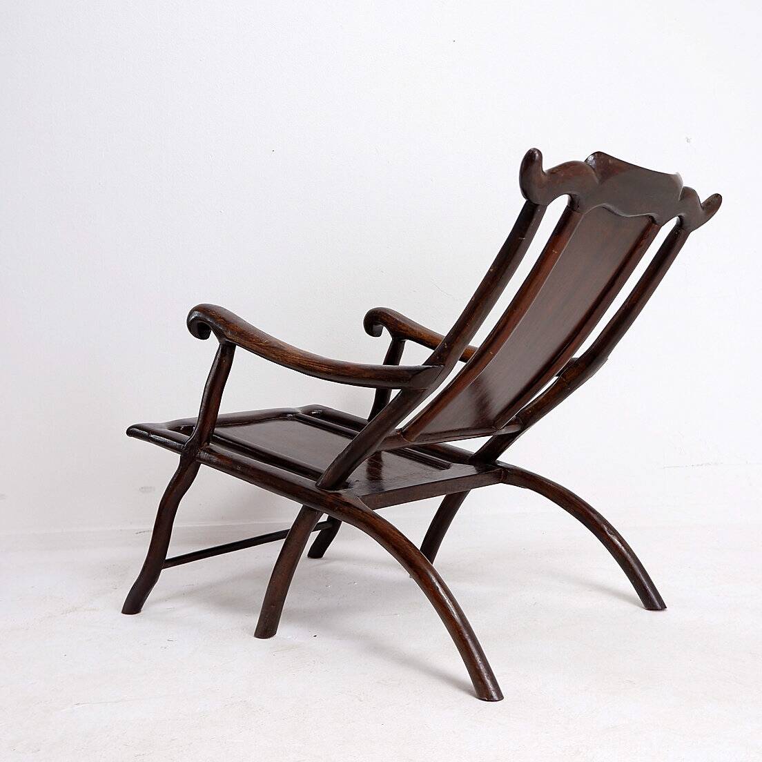 19th Century Chinese Moon Gazing Lounge chair