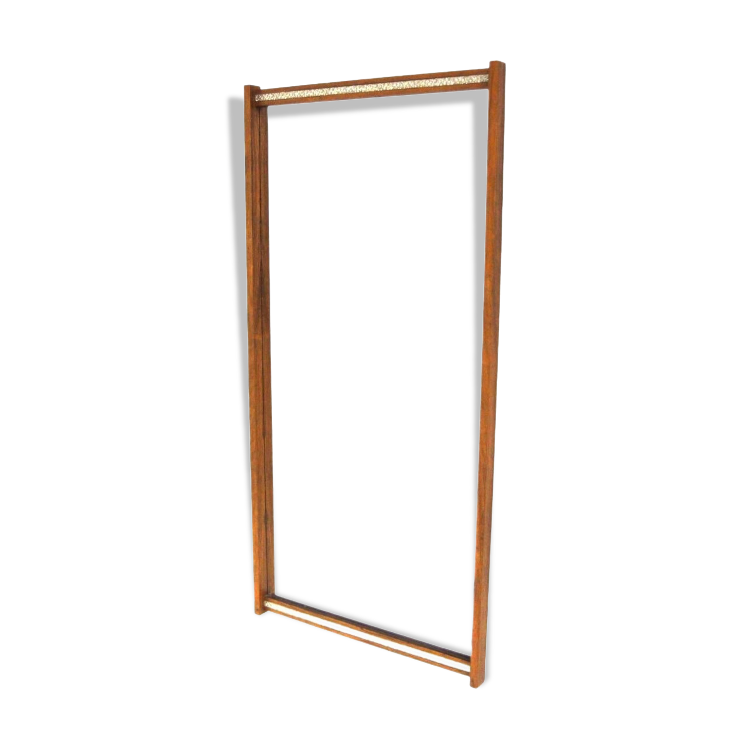 Scandinavian rosewood mirror, Fröseke, Sweden, 1960 - 117x57cm