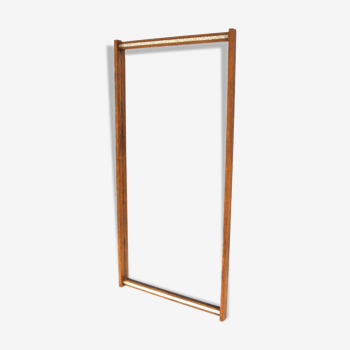 Miroir scandinave en palissandre, Fröseke, Suède, 1960 - 117x57cm