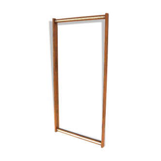 Scandinavian rosewood mirror, Fröseke, Sweden, 1960 - 117x57cm