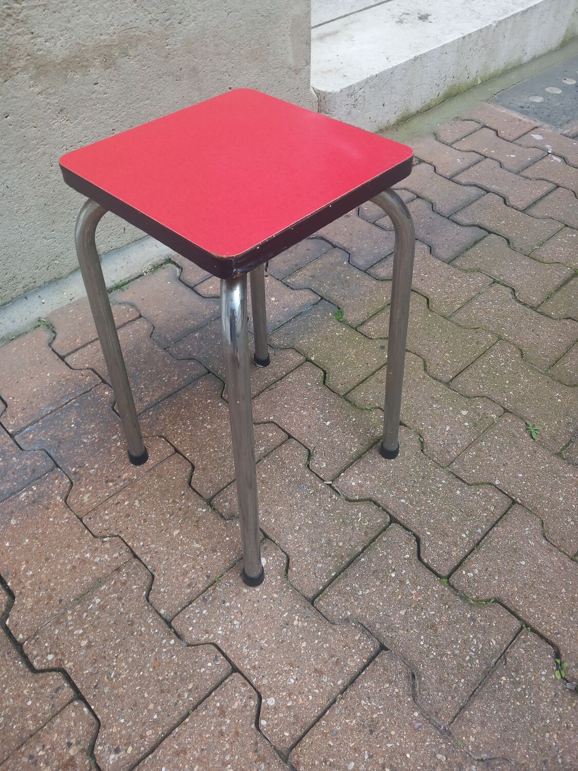 Vintage formica stool