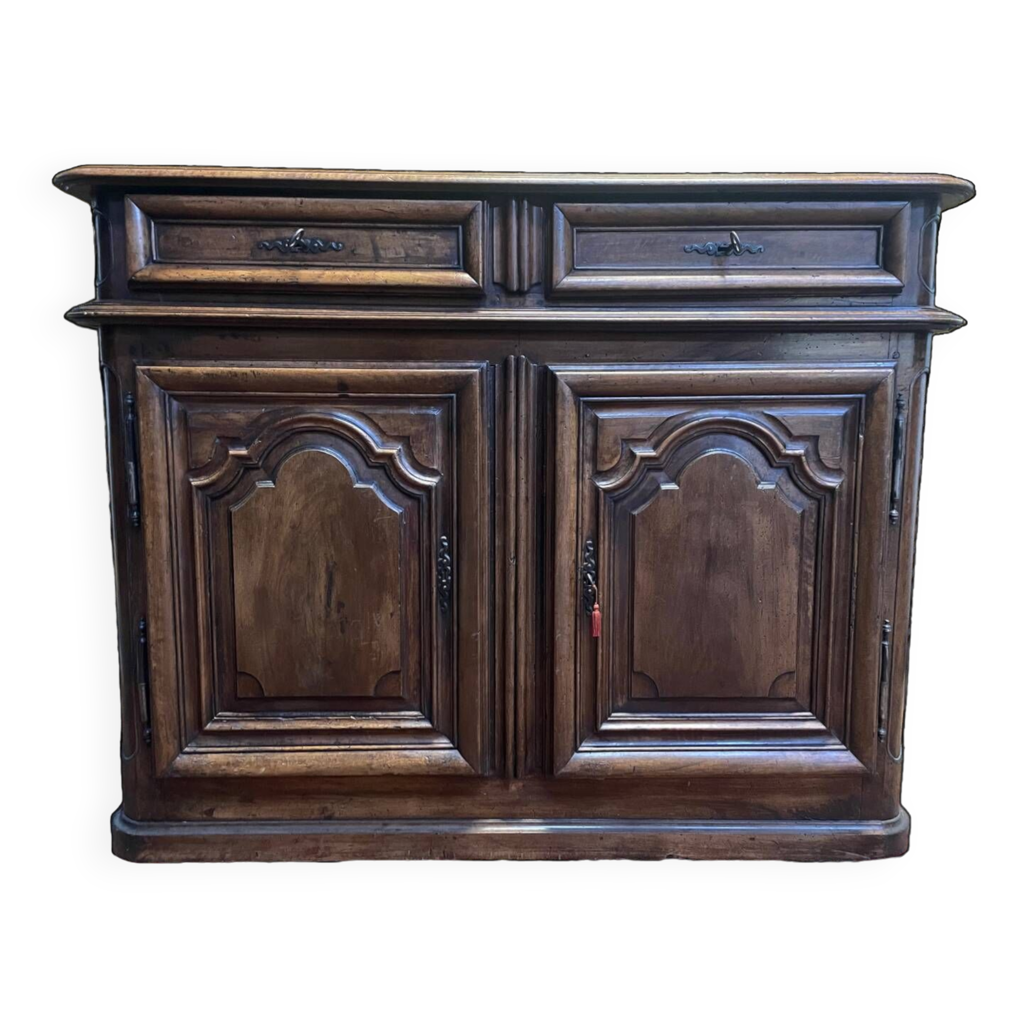 Louis XIV period hunting or wood paneling buffet