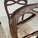 Set of four Black Forest dining chairs by Horrix