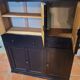 Buffet haut patiné noir
