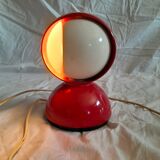 Lampe "Vico Magistretti" modèle "Eclisse" rouge