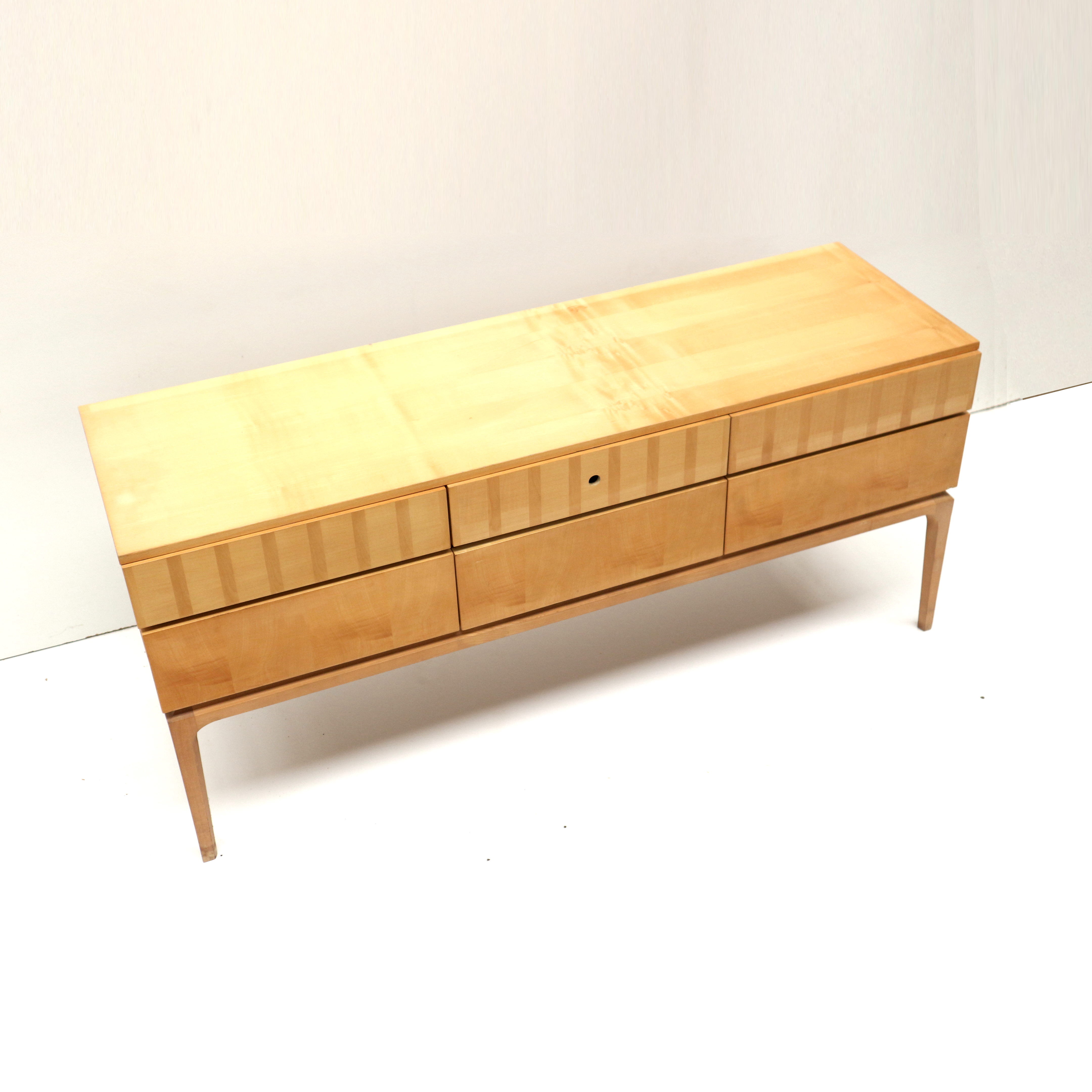 Vintage sideboard with drawers made in the 50s