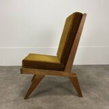 50s reconstruction armchair, wood
