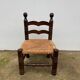 Chaise basse Charles Dudouyt années 50