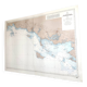 Map of Finistère and Morbihan, west coast of France, 1981
