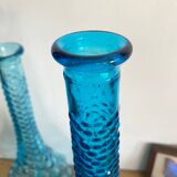 Turquoise blue Empoli carafe