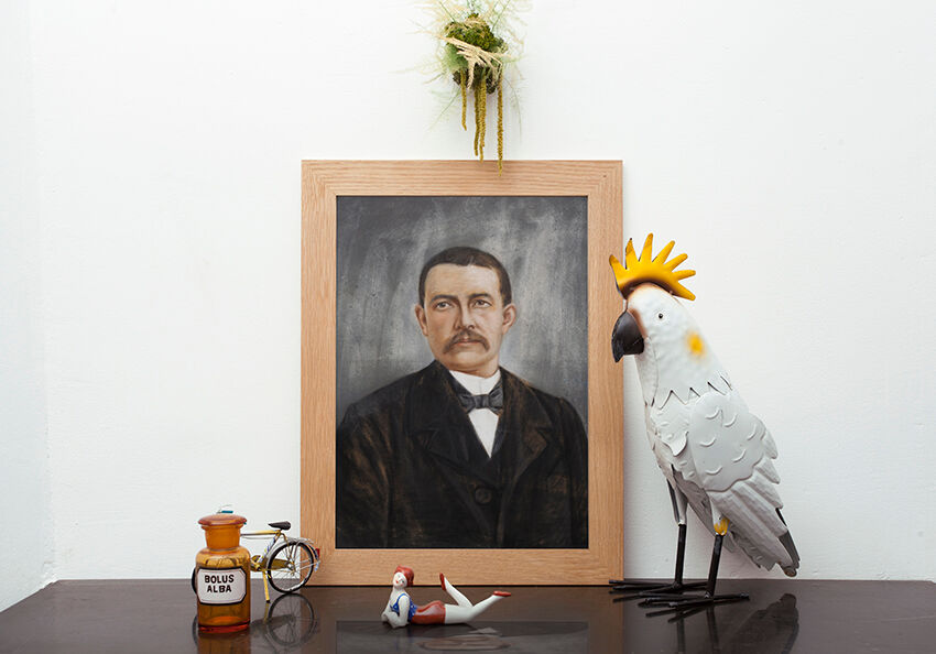 Portrait man in pastel - 18 x 24 cm