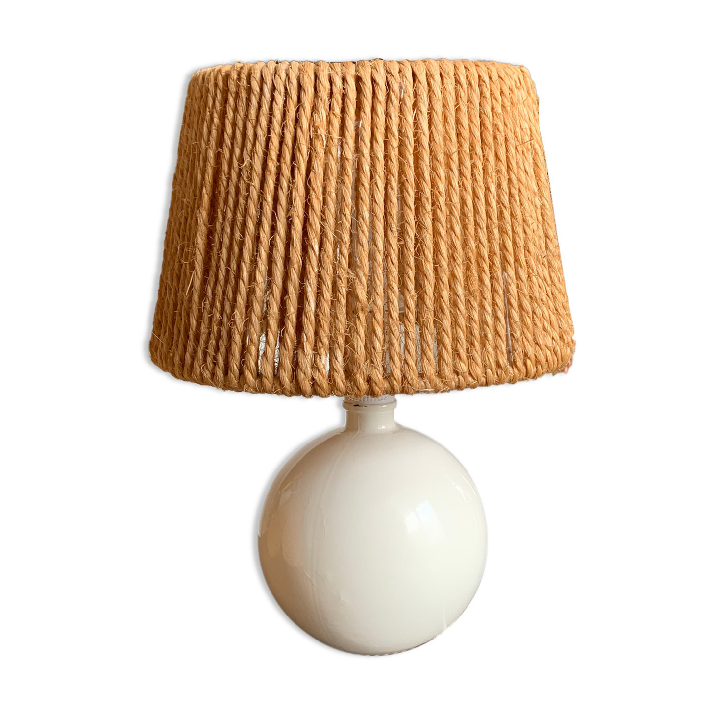 Vintage ball lamp by Deschuytener