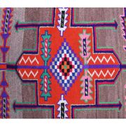 Vintage Turkish Hand-Knotted Wool Cotton Brown Runner 81x347