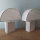 Pair of wall lamps, Olympus model, Harvey Guzzini, 70s