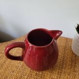 Glazed porcelain pitcher