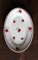 Ravier fleurs rouges Mireille Bandonviller Art Deco