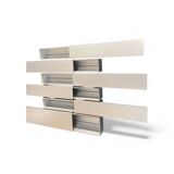 Floating shelves by Shigeru Uchida circa 1970