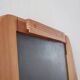 Wall mirror with a solid pine frame, integrated shelf.