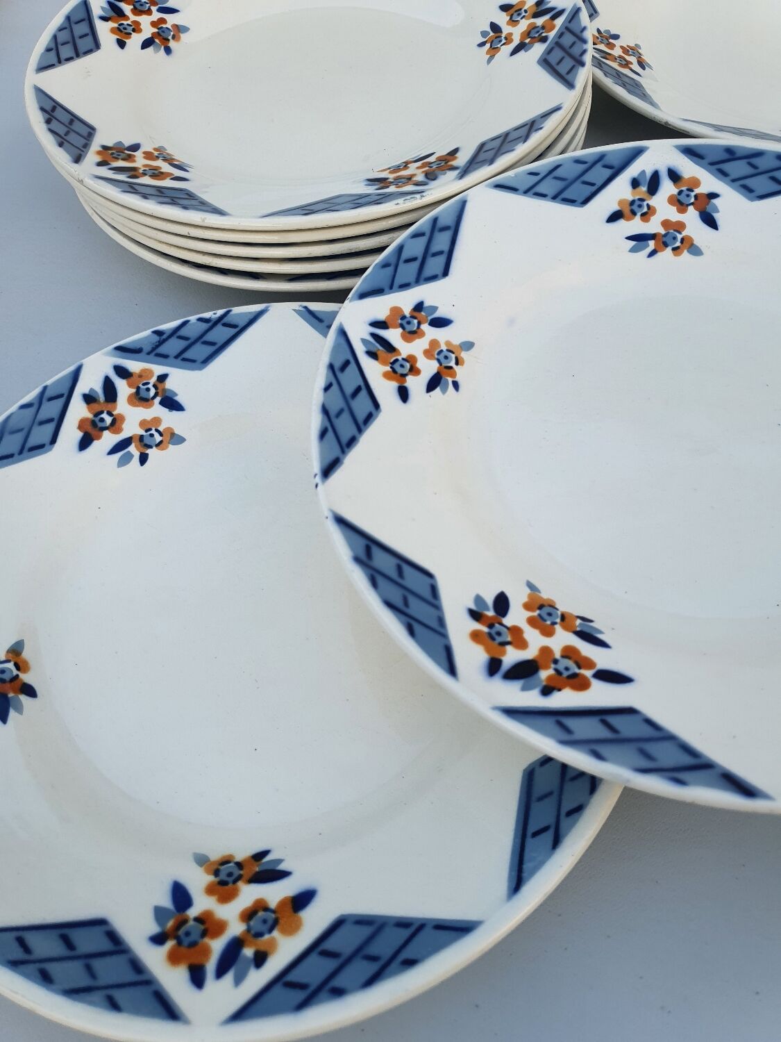 Vintage plates
