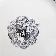 Pair of Gent Boch Frères plates