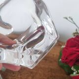 Daum crystal ashtray and its pestle - 50s