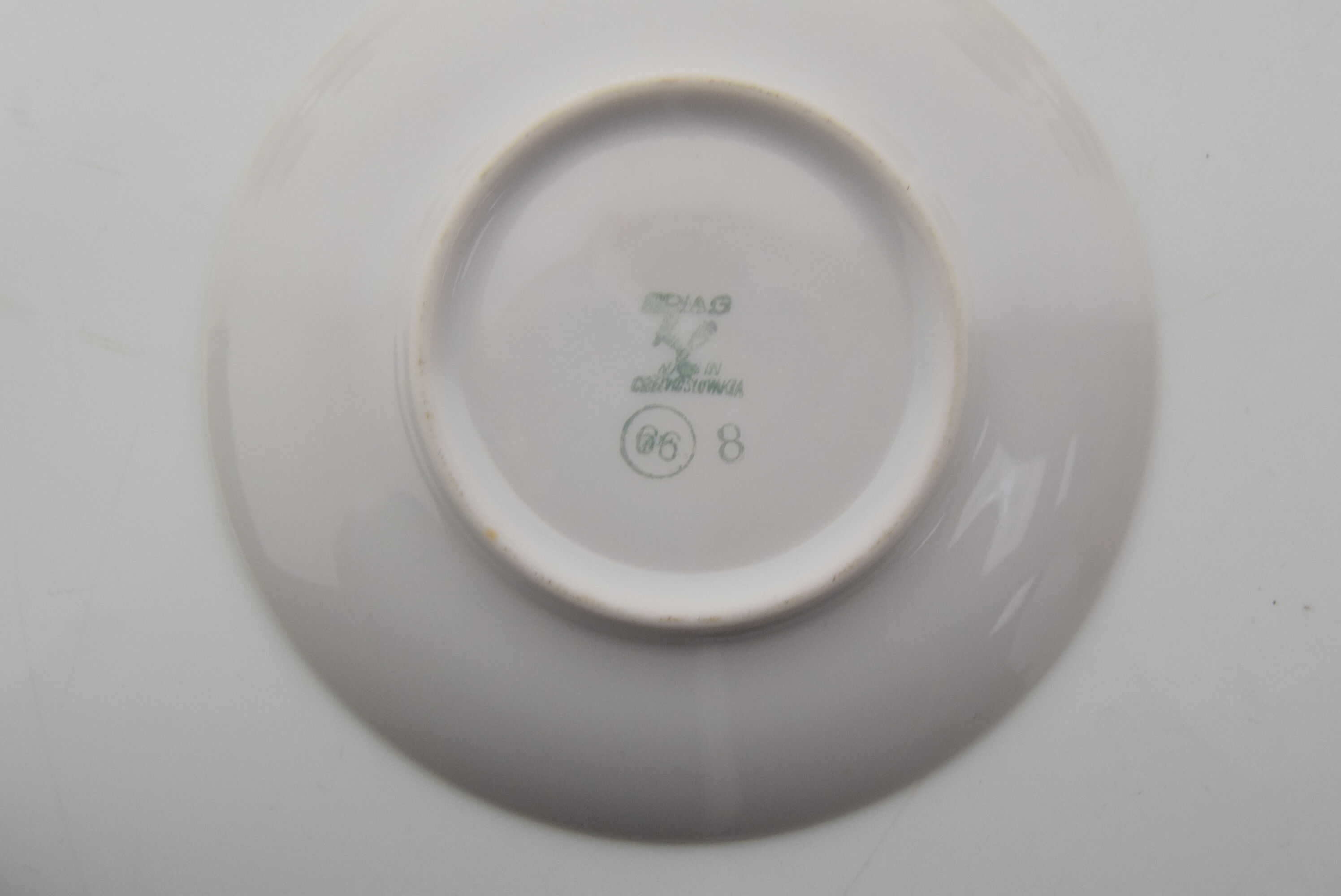 Set Porcelain for tea or coffee,Carlsbad porcealin by company Epiag D.F.,Circa 1960'S.