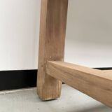 Oak console farm table 3m