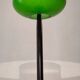 Vintage 1990s lamp with glass shade