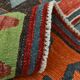 6x11 Vintage Geometric Style Handmade Vintage Kilim Rug, 195x335Cm