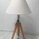 Paire de lampe de chevet trépied