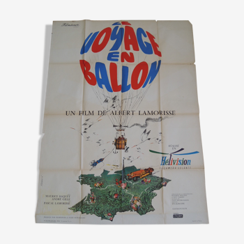 Affiche cinéma Le Voyage en Ballon