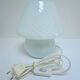 Lampe champignon verre murano vintage