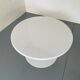 Table basse ronde blanche par Artifort, années 1970