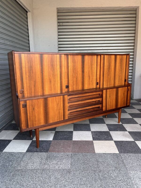 Buffet enfilade haute en palissandre