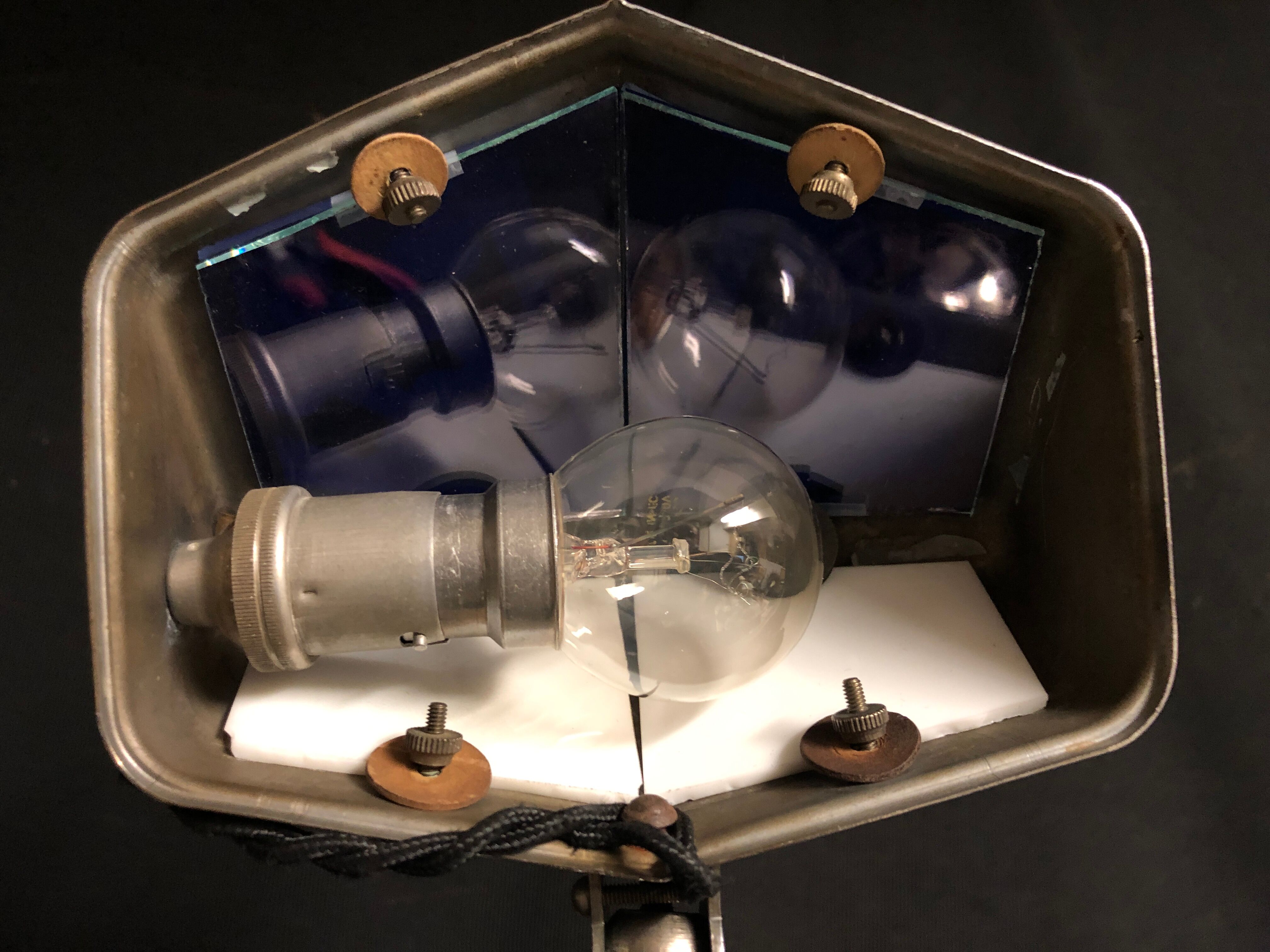 Lampe pirouett 54 cm art deco