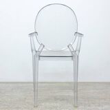 Louis Ghost transparent chair from Kartell.
