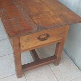 18th century oak farm table