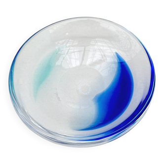 V. Nason & C. Murano blown glass trinket tray, Italy